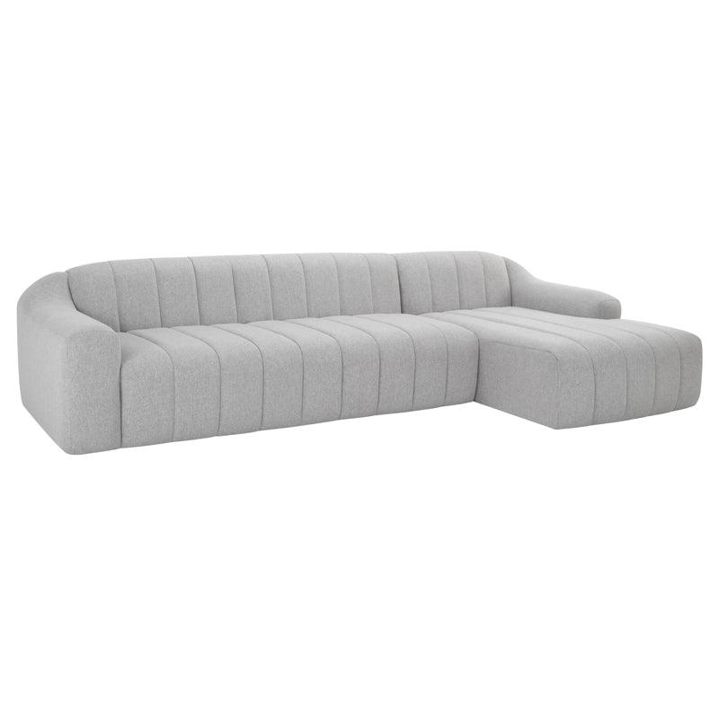 Coraline Sectional Sofa-LAF-Linen - Maison Vogue