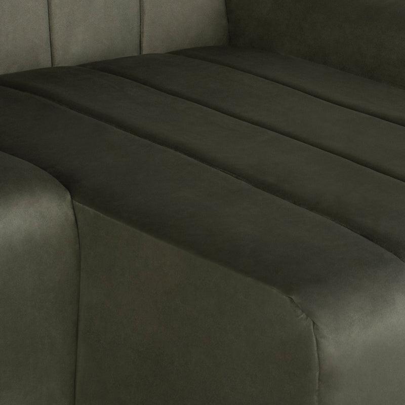 Coraline Sectional Sofa-LAF-Sage Microsuede - Maison Vogue