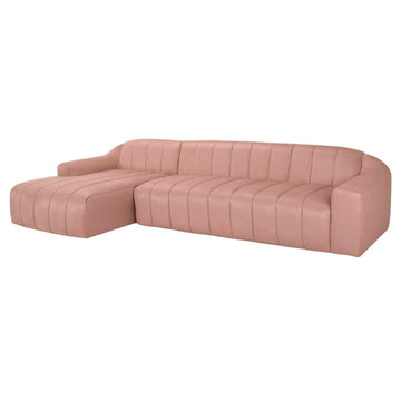 Coraline Sectional Sofa-RAF-Petal Microsuede - Maison Vogue
