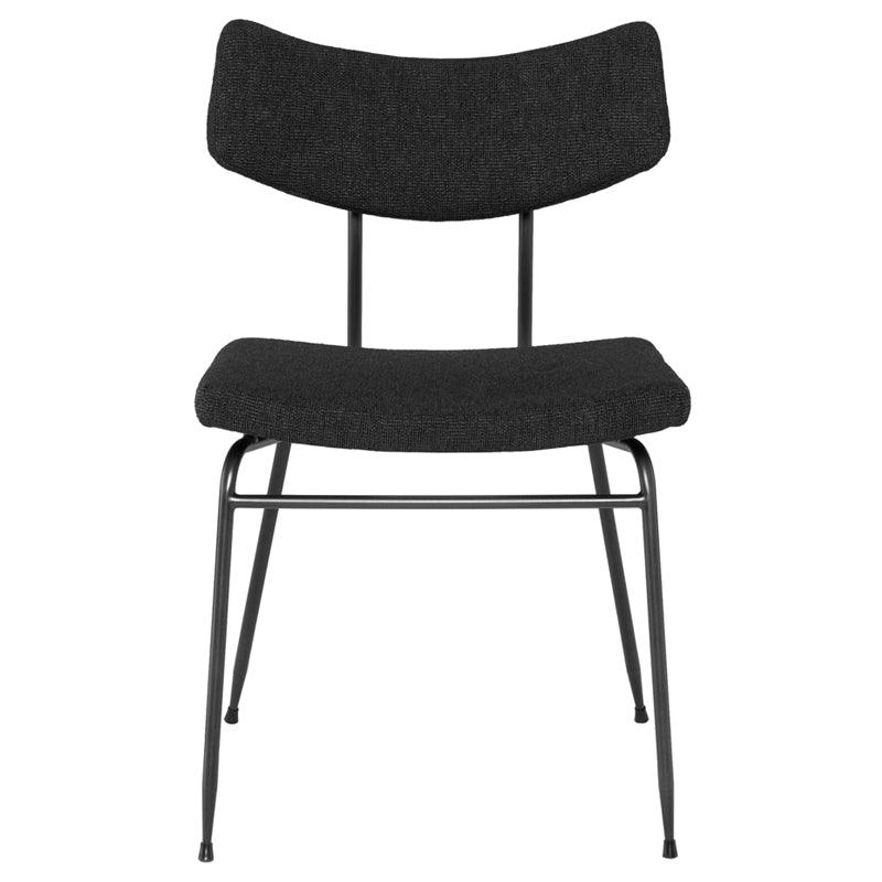 Soli Dining Chair-Activated Charcoal - Maison Vogue