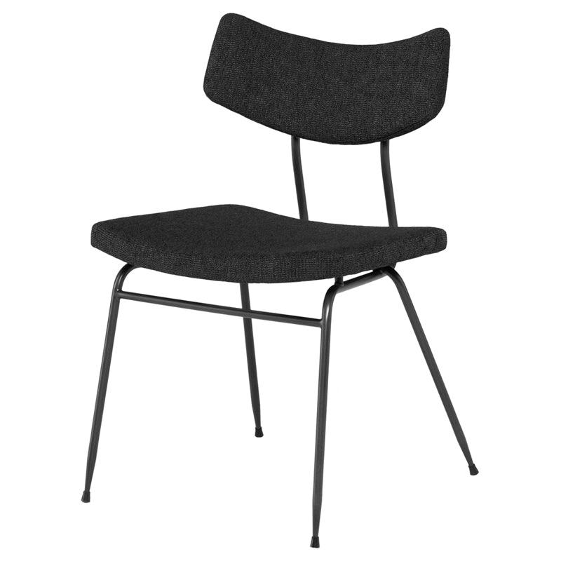 Soli Dining Chair-Activated Charcoal - Maison Vogue