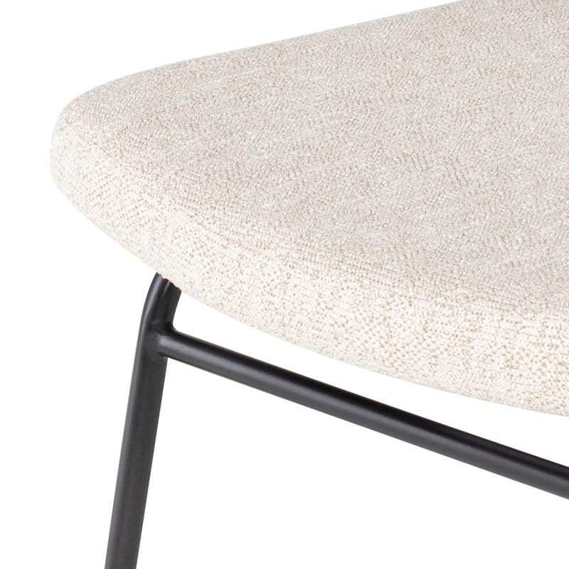 Soli Dining Chair-Shell Boucle - Maison Vogue