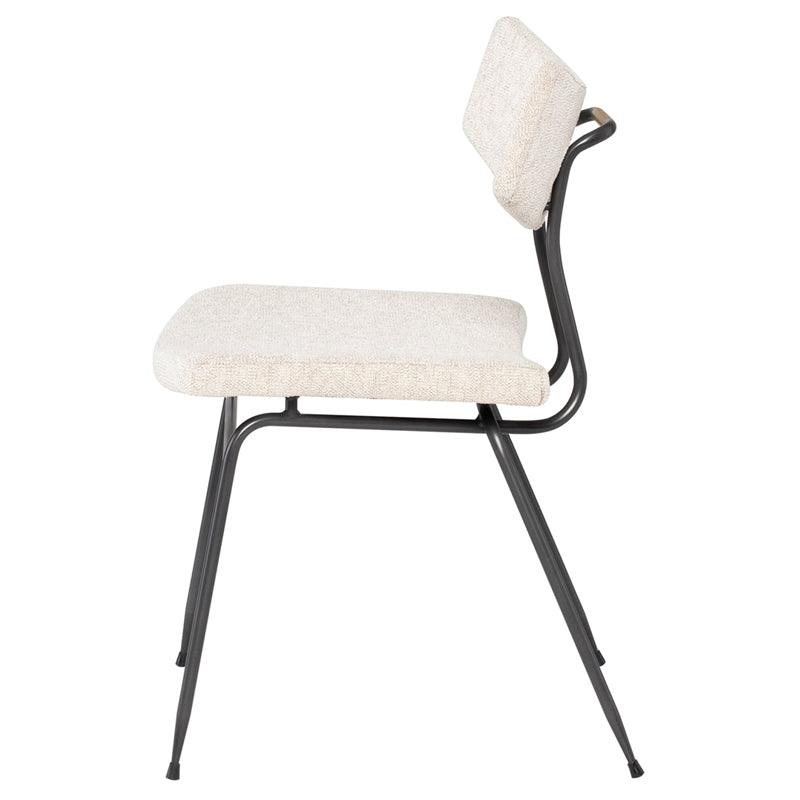 Soli Dining Chair-Shell Boucle - Maison Vogue