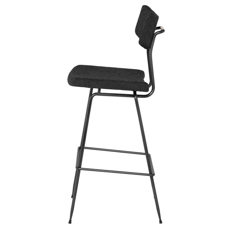 Soli Bar Stool-Activated Charcoal - Maison Vogue