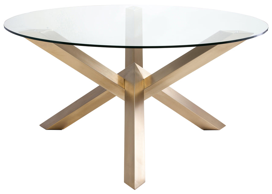 Costa Dining Table-Gold Base 72