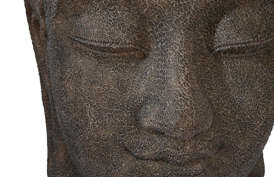Buddha Head Illuminated Sculpture - Maison Vogue
