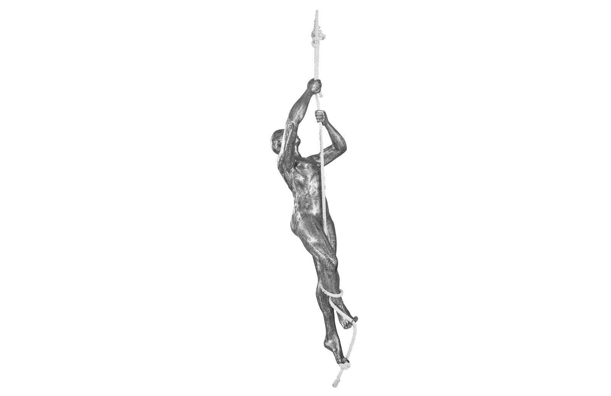 Climbing Figure Sculpture - Maison Vogue