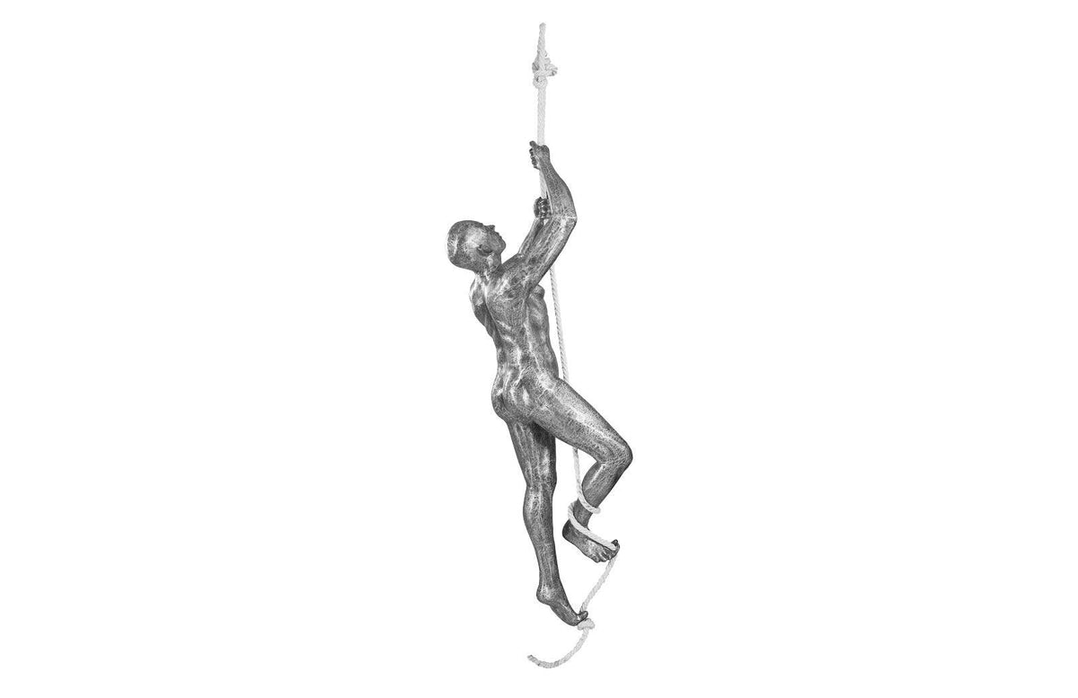 Climbing Figure Sculpture - Maison Vogue