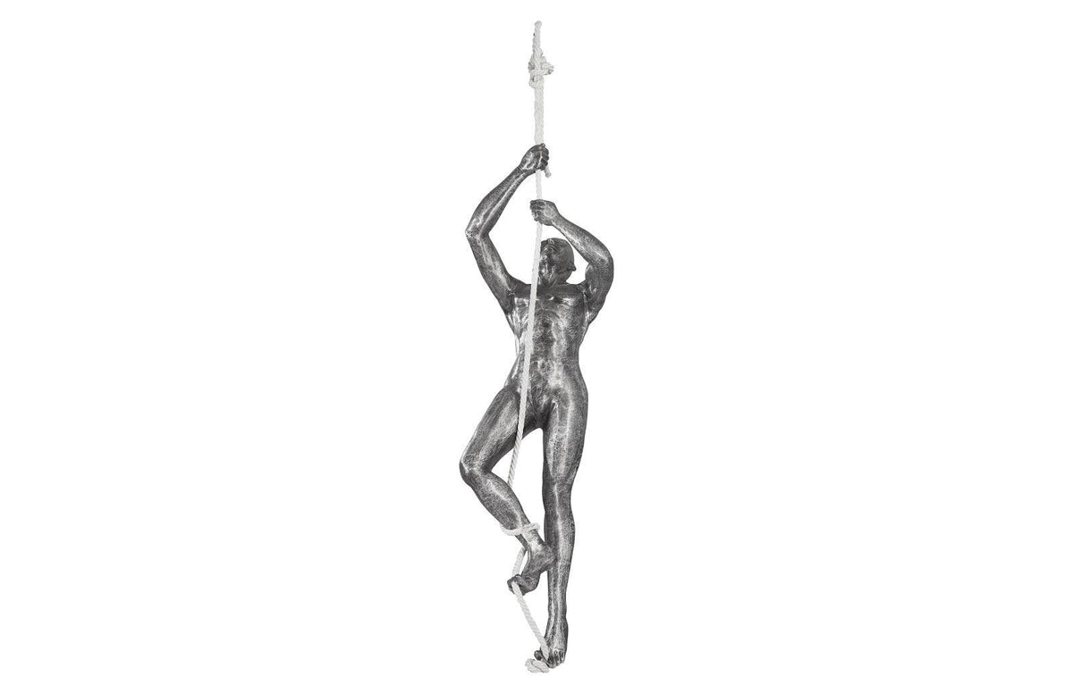Climbing Figure Sculpture - Maison Vogue