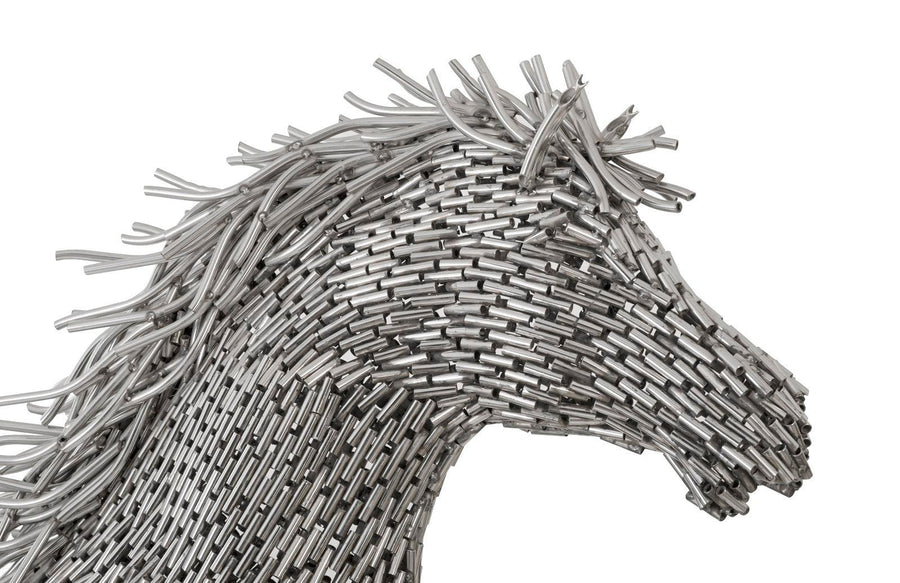 Galloping Horse Pipe Sculpture - Maison Vogue