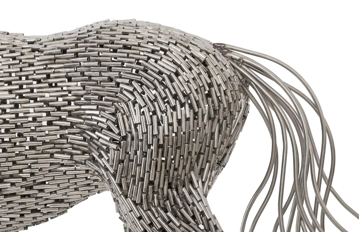 Walking Horse Pipe Sculpture - Maison Vogue