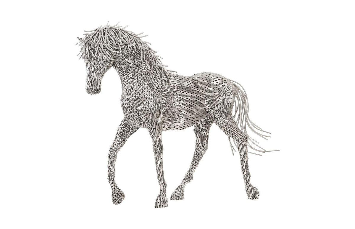 Walking Horse Pipe Sculpture - Maison Vogue