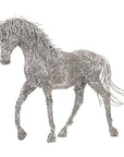Walking Horse Pipe Sculpture - Maison Vogue