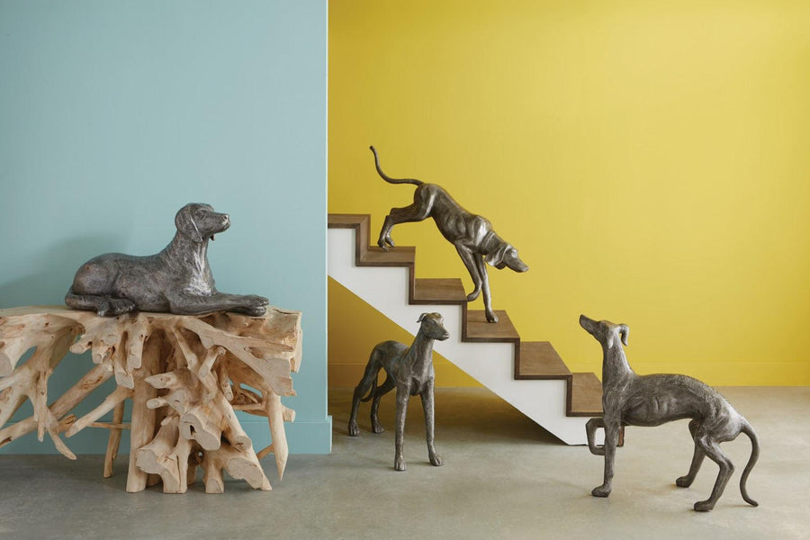 Posing Dog Sculpture - Maison Vogue