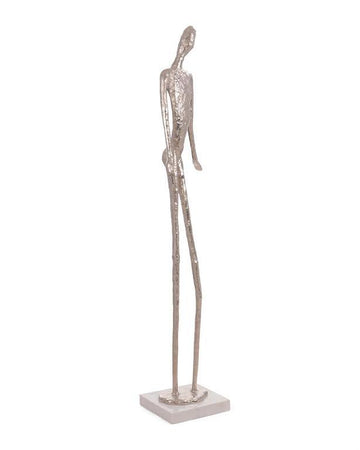 Nickel Figure Three Sculpture - Maison Vogue
