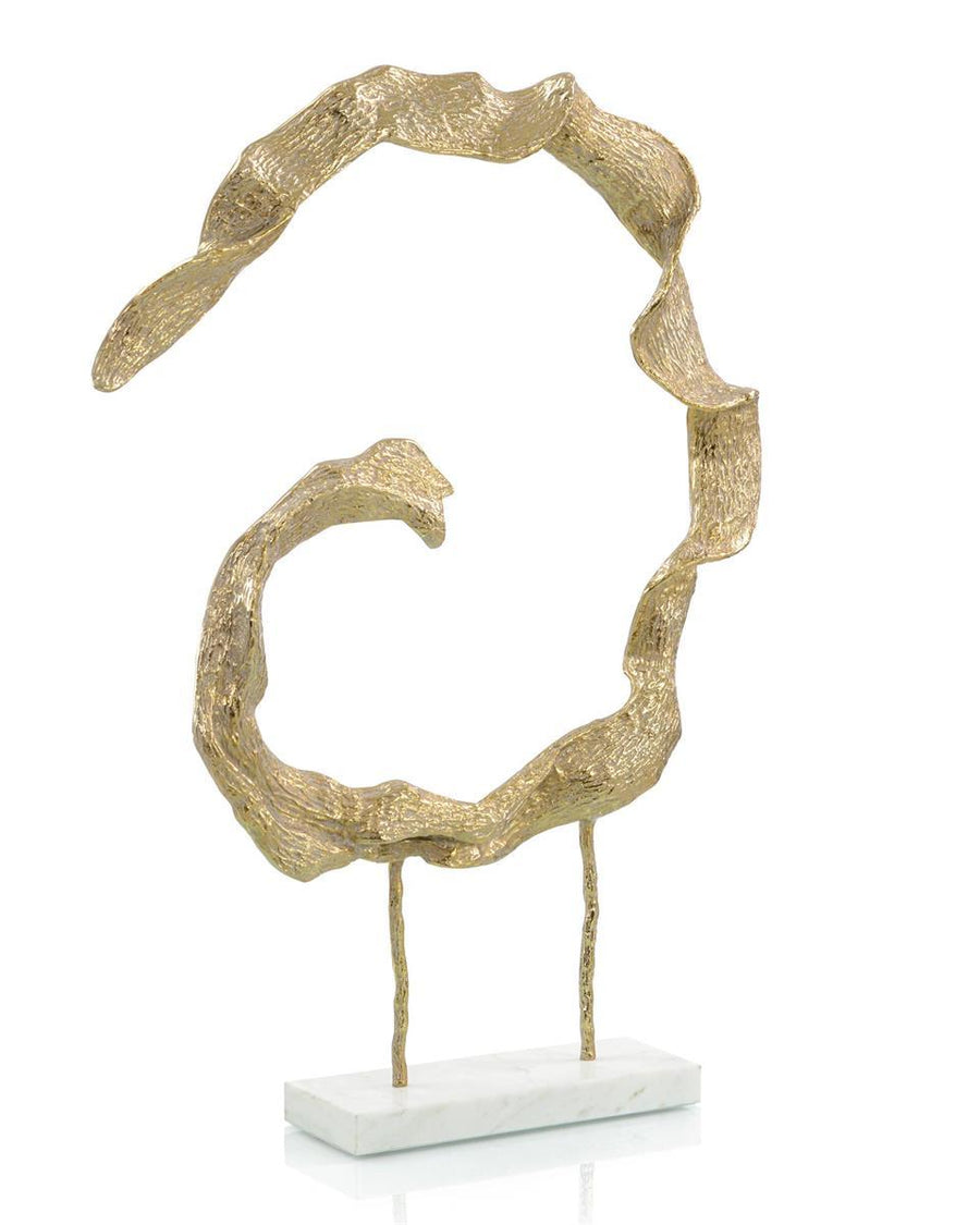 Twisted Ring Sculpture - Maison Vogue