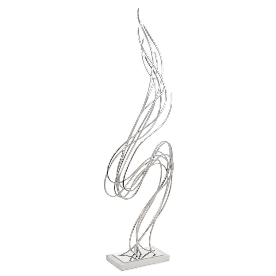 Windswept Nickel Sculpture - Maison Vogue