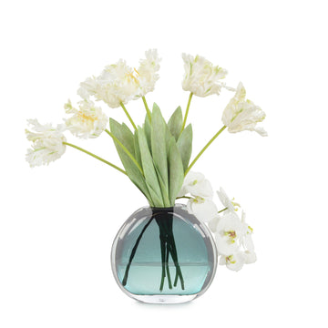 Green Crystal Tulips - Maison Vogue