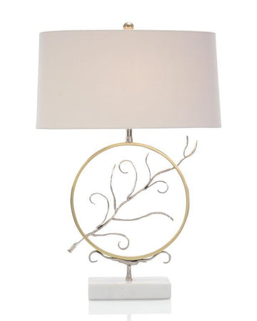 Encircled Branch Table Lamp - Maison Vogue