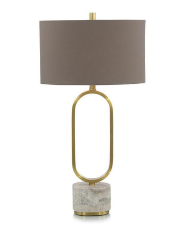 Golden Loop Table Lamp - Maison Vogue
