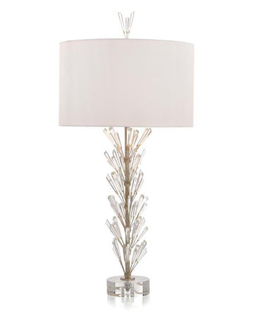 Luna: Crystal Wand Table Lamp - Maison Vogue
