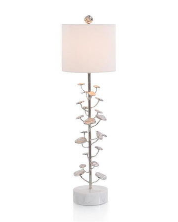 Nickel-Plated Table Lamp - Maison Vogue