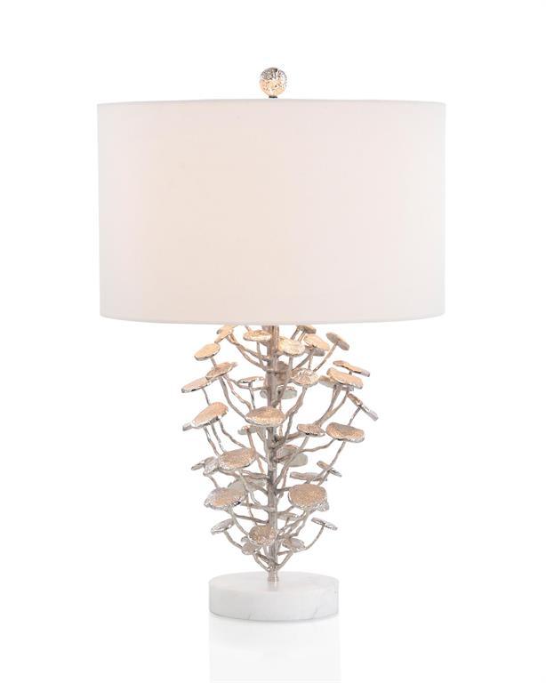 Nickel-Plated Table Lamp-Large - Maison Vogue