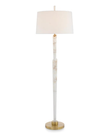 Alabaster Floor Lamp - Maison Vogue