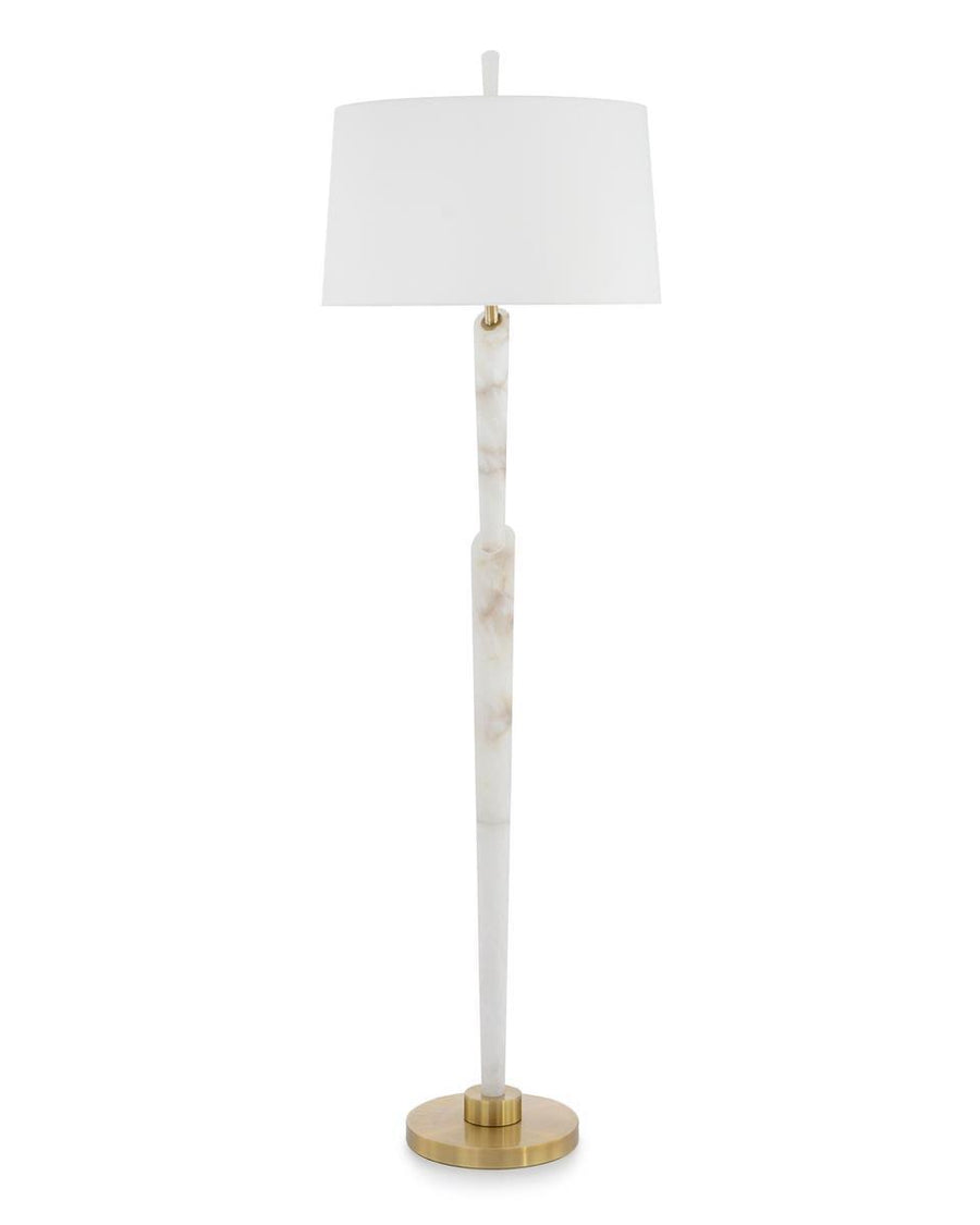 Alabaster Floor Lamp - Maison Vogue
