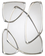 Zeta Mirror in Pewter - Maison Vogue