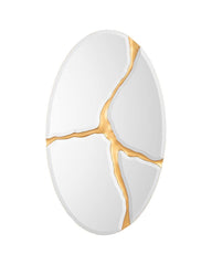 Lucca Gold Mirror - Maison Vogue