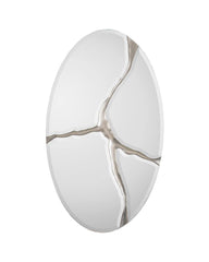 Lucca Silver Mirror - Maison Vogue