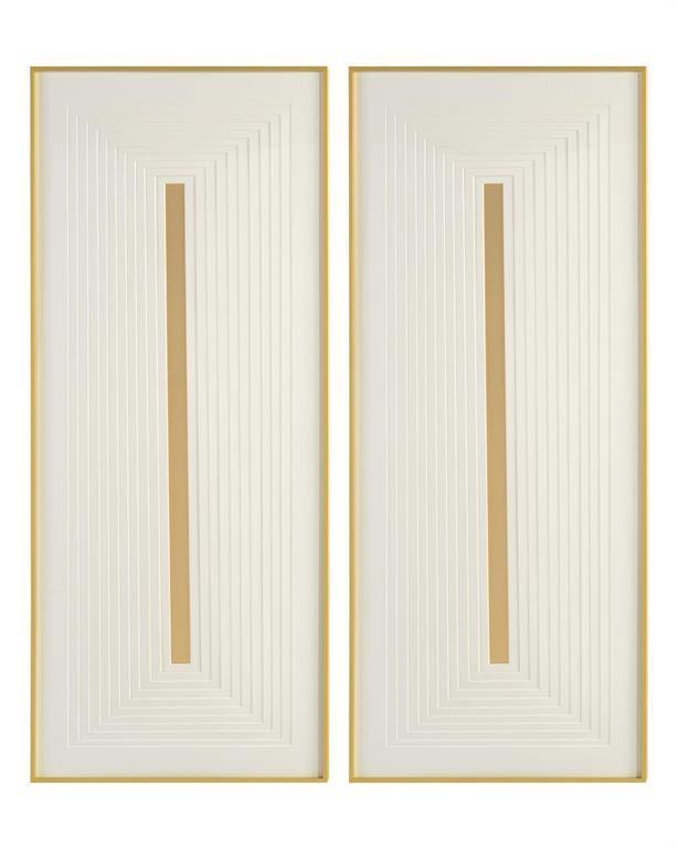 Golden Barricade (Set of Two) - Maison Vogue
