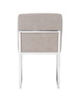 Frozen Gray Taupe Dining Chair - Maison Vogue