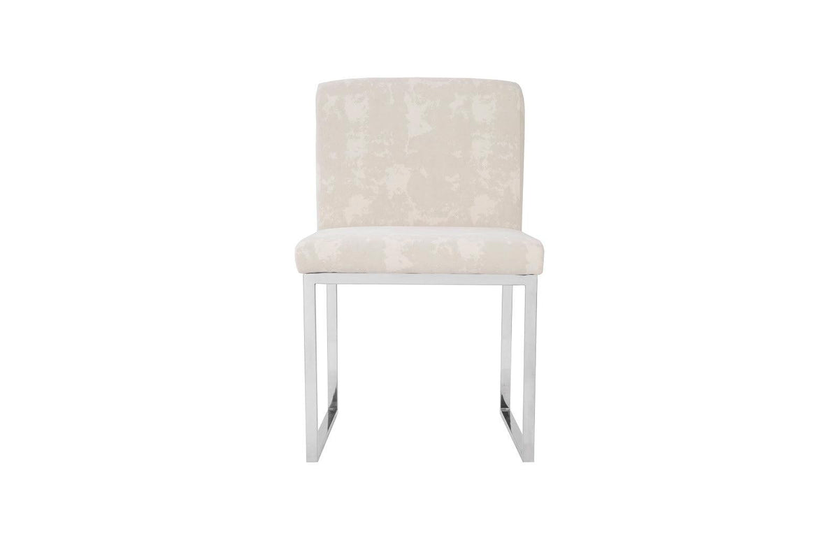 Frozen Off-White Dining Chair - Maison Vogue