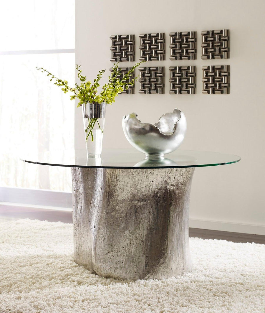 Log Silver Dining Table - Maison Vogue