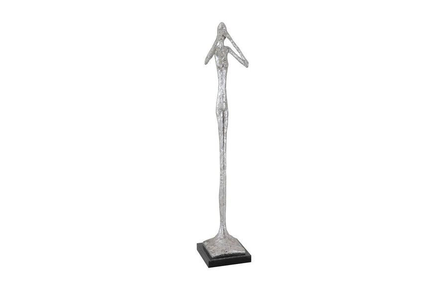 See No Evil Small Skinny Silver Sculpture - Maison Vogue