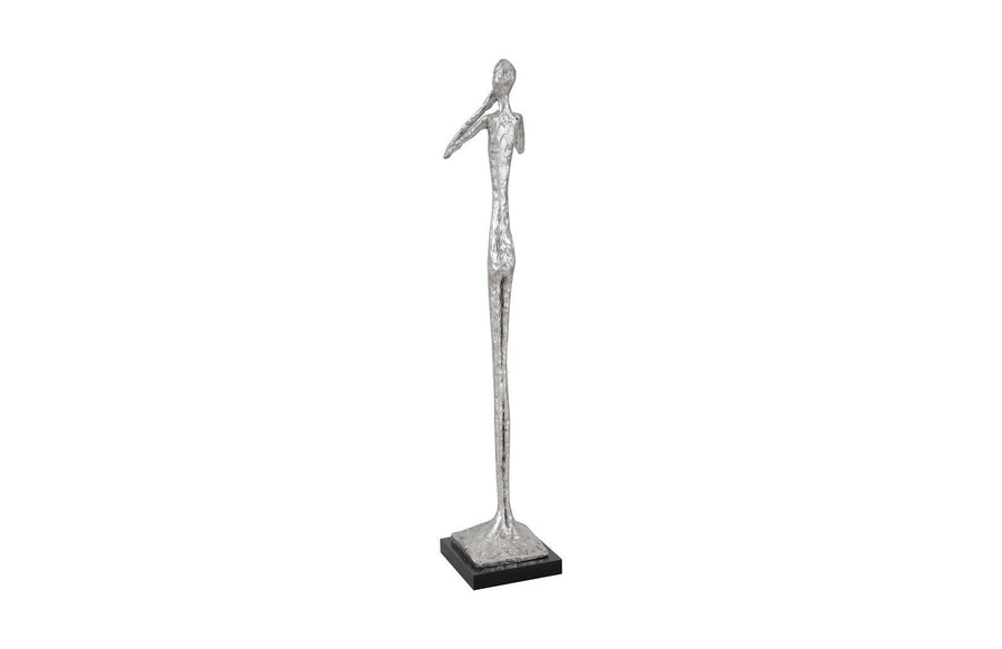 Speak No Evil Small Skinny Silver Sculpture - Maison Vogue