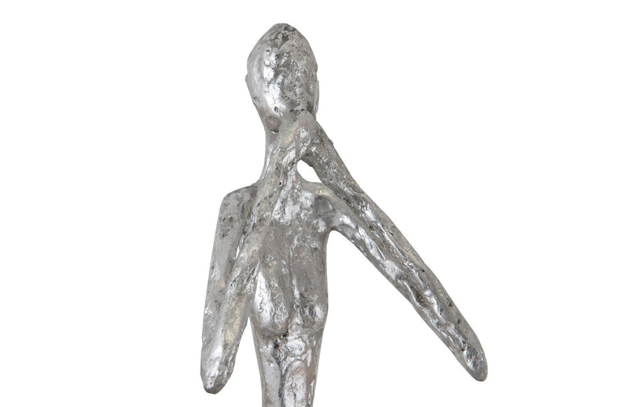 Speak No Evil Small Skinny Silver Sculpture - Maison Vogue