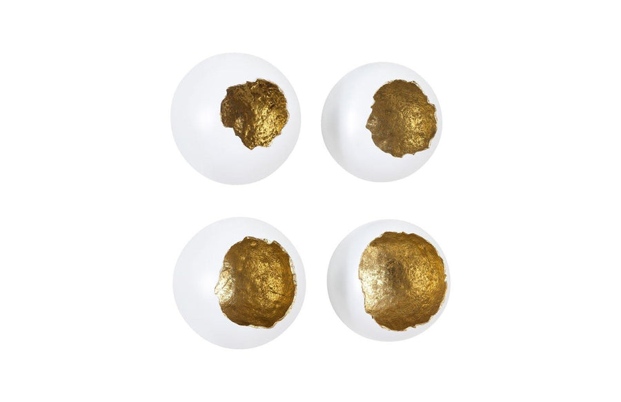 Broken Egg Gold Wall Art Set - Maison Vogue