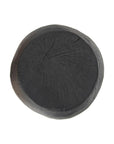 Drum Stool Resin, Charred - Maison Vogue
