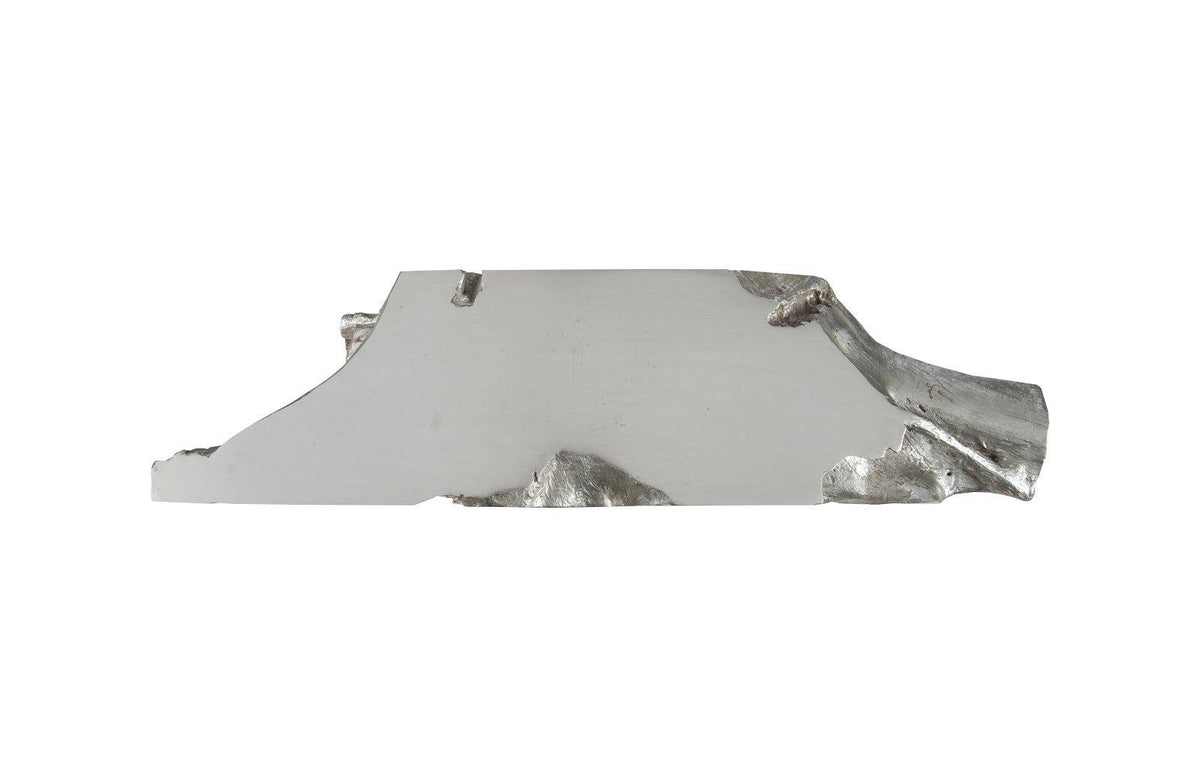 Eli Freeform Console Table Silver Leaf - Maison Vogue