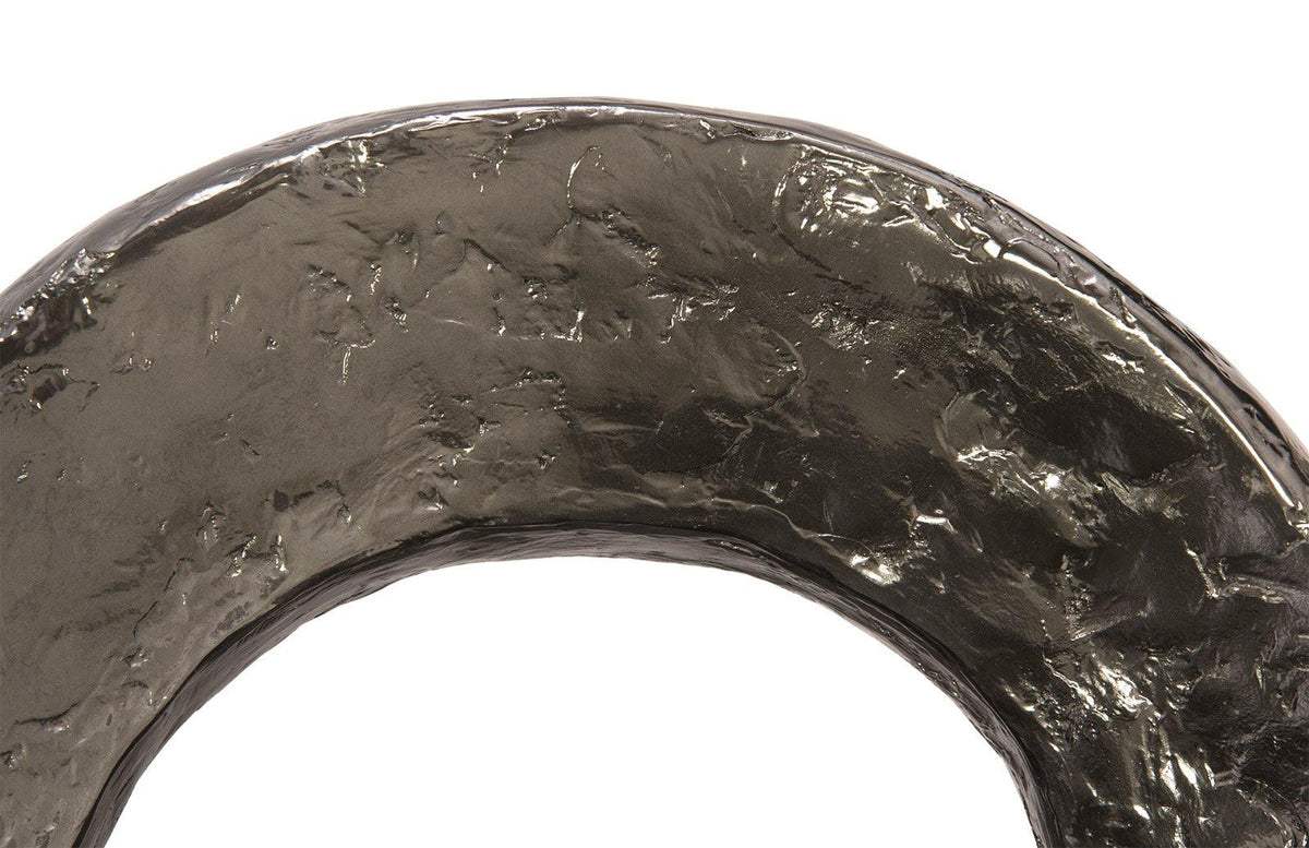 Trifoil Liquid Silver Coffee Table - Maison Vogue