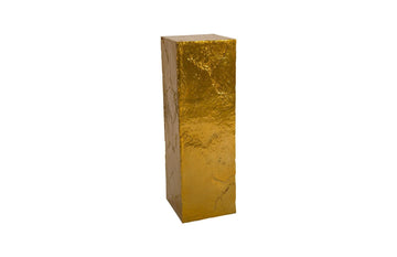 Slate Pedestal Large, Liquid Gold - Maison Vogue