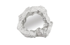 Rock Pond Wide Silver Mirror - Maison Vogue