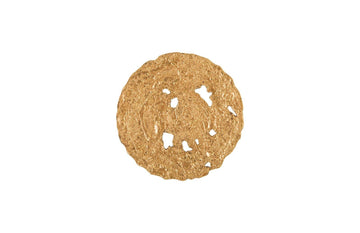 Molten Wall Disc Small, Gold Leaf - Maison Vogue