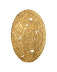 Molten Wall Disc Large, Gold Leaf - Maison Vogue