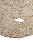 Molten Wall Disc Large, Silver Leaf - Maison Vogue