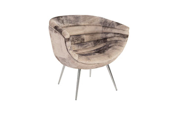 Nouveau Mist Gray Chair - Maison Vogue