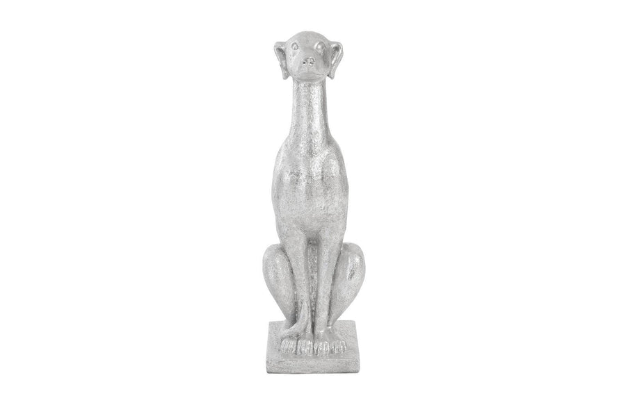 Greyhound Resin, Silver Leaf - Maison Vogue